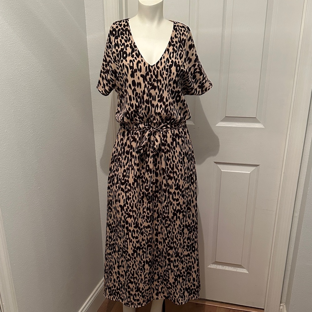 Sienna sky women’s dress size small maxi animal print